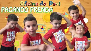 Pagando prenda - Fazendo imitação - Brincadeira Infantil - Oficina do Davi