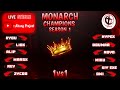 LIVE NOW | MONARCH CHAMPIONS | 1 VS 1 | ALL PLAYER CIRCLE MONARCH | CLASH SQUAD | GARENA FREE FIRE