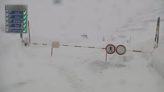 Extreme weather 2019 - Record snow and more (Austria, Alps, Algeria) - BBC News - 13th January 2019
