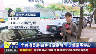 全台搶買房!資金狂潮捲房市 天價豪宅秒殺