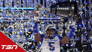 Bombers defeat the Tiger Cats in OT to secure second consecutive Grey Cup