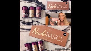 Primark Nude Basics Eyeshadow Palette / Primark Dusk Eye Pigments