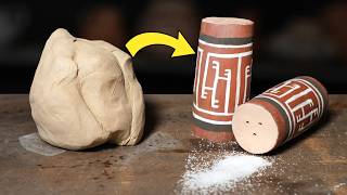 Making Salt & Pepper Shakers From Clay