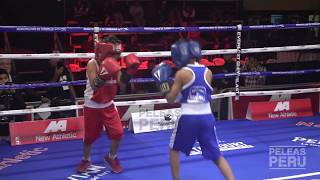 Juan Diego Quispe vs Jose Mamani. Niños cusqueños boxeando.