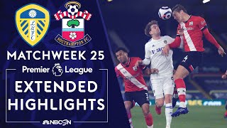 Leeds United v. Southampton | PREMIER LEAGUE HIGHLIGHTS | 2/23/2021 | NBC Sports