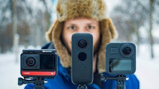 One R vs. One X vs. GoPro Max: BEST 360 Action Cam in 2020?