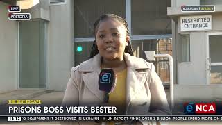 Prisons boss visits Bester