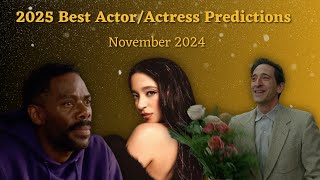 2025 Oscar Predictions | Lead Acting Categories | November 2024