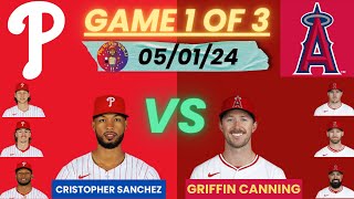 Philadelphia Phillies @ Los Angeles Angels LIVE PLAY-BY-PLAY (04-29-24) #phillie