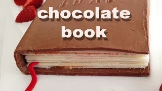 How to make a Chocolate Book HOW TO COOK THAT Ann Reardon