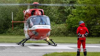 NHC Northern Helicopter | Take Off Northern Ambulance 06 | BK117 | D-HDRH | Klinikum Emden