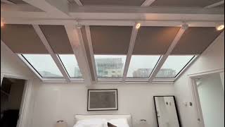 Lex Blinds | Skylight Blinds I Electric Pleated Roof Blinds