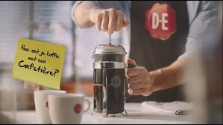 Hoe maak je lekkere koffie met een cafetière?