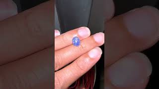 3.60กะรัต พลอยไพลินสตาร์ พม่า (Blue Star Sapphire) เผาดิฟิวชั่น จากประเทศพม่า ราคา 9,900 บาท