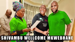 Floyd Shivambu Welcomes Busisiwe Mkhwebane to the MKP Fold.  |EFF Sees Red After