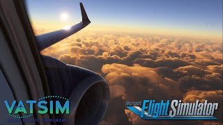 🔴Virtual Skies: NorthWest Ops KDCA-KCMH| Fenxi a319 | #msfs2020 #vatsim #flightsimulator #flightsim