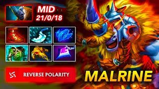 Malrine MAGNUS Mid - Patch 7.37e | Full Gameplay Dota Class