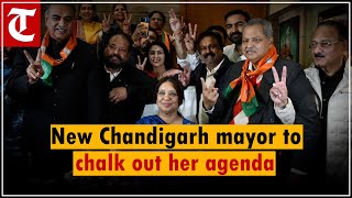 Newly elected Chandigarh mayor Harpreet Babla soon to chalk out her agenda