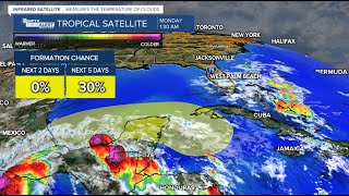 Tropical development possible next week in the Gulf