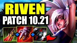 HOW TO PLAY RIVEN PERFECTLY IN PATCH 10.21+ | League of Legends - Season 10 Riven Top Lane Guide