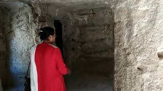 Buddhist caves at Uparkot