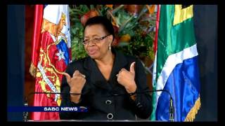 Graça Machel and Michelle Bachelet in gender dialogue