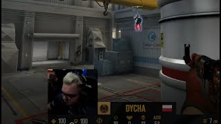 dycha MISSCLICKED jump and LOST round vs FAZE