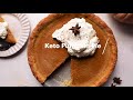 Keto Pumpkin Pie (Gluten-free, Dairy-free)