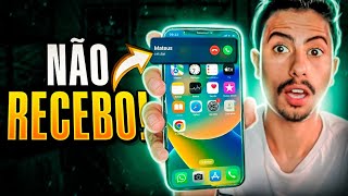 NÃO RECEBE CHAMADAS no IPHONE? APRENDA RESOLVER!