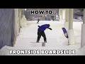 How To Frontside Boardslide on a Snowboard w/ Casey Willax