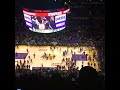 staples center section 334 behind lakers bench upper level view from my seat