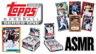 ASMR ささやきとガム: 2025 Topps 野球カードが登場!