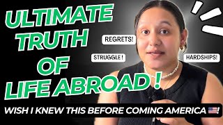 Ultimate Truth of Life Abroad | Struggles | Regrets | Reality Check | Life in USA | Life in Japan