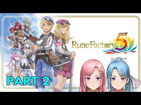 [Rune Factory 5] Time to Farm!  (Yuki and Yuna  Duo Leveling) Twin Vtubers