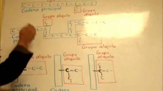 Explicación grupos alquilo y carbonos primarios secundarios y terciarios