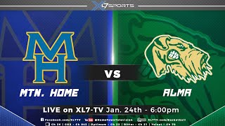 Mountain Home Bombers vs Alma Airedales (Basketball)