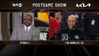 Kareem Clears The Air With Shaq After LeBron's Historic Night