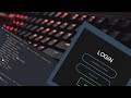 ASMR Programming - Login Page - No Talking