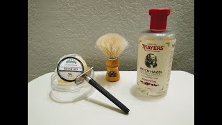 Gillette Super Blue razor | Gillette 7 o'clock Green blade | SOTD