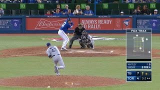 TB@TOR: Whitley fans Smoak to notch his first save