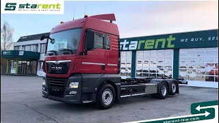 MAN TGX XLX 26.420, 6x2 BDF, Standklima, Retarder, Navi, LKW24046, www.starent-lkw.com