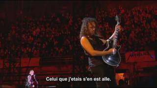 Metallica - fade to black sous titree  francais nimes 2009