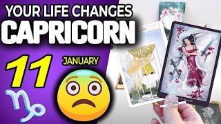 Capricorn ♑ YOUR LIFE CHANGES 😨 😱 Horoscope for Today January 11 2025 ♑ Capricorn tarot January 11