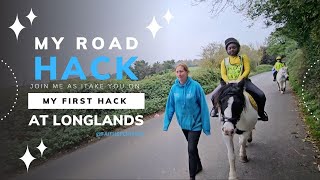 Road Hack on Pony with Friend & Trainer | Fun Equestrian Adventure!