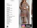 💯%original zarif new collection unstitched chiffon collection eastzonefashion