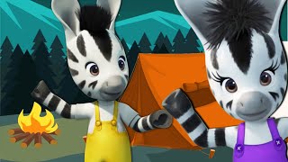 Zou goes camping 🏕️ | Cartoon For Kids | Animated stories | Zou in English