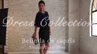 プリーツケープワンピース【Belinda de Capris】