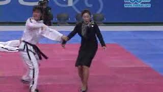 North Korean ITF Taekwondo Self Defense Demonstration