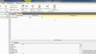 Access 2010: Creating A Database