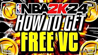 HOW TO GET 10K VC FAST IN NBA 2K24 *EASY METHOD*